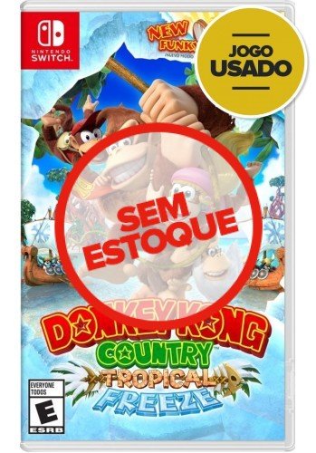 Donkey Kong Country: Tropical Freeze - Switch (Usado)